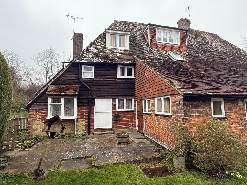 Lot: 131 - SEMI-DETACHED HOUSE FOR REFURBISHMENT - Rear